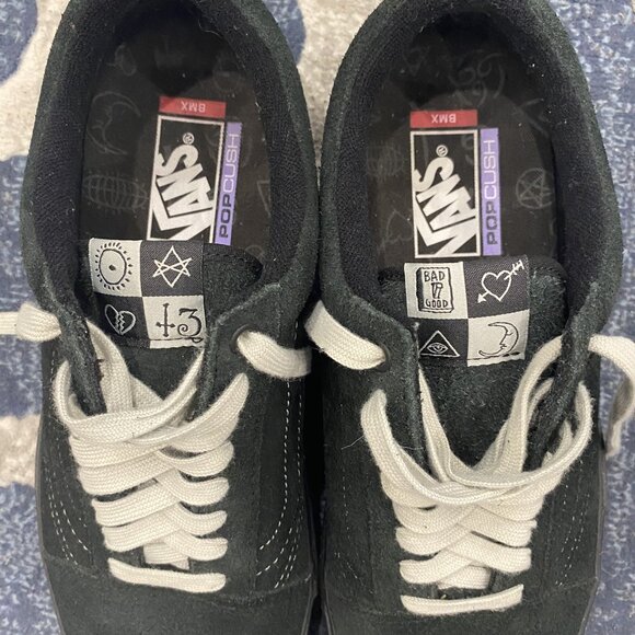 Vans Cult Never Fade Wafflecup BMX PopCush Size 10.5 Black - Picture 8 of 11